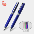 Logo Custom Twist Metal Ball Pen with Logo Printed Promotional good writing pen Metal Pen